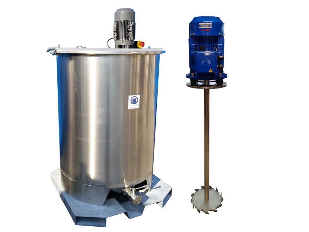 1224L stainless steel transport vessel with dissolver